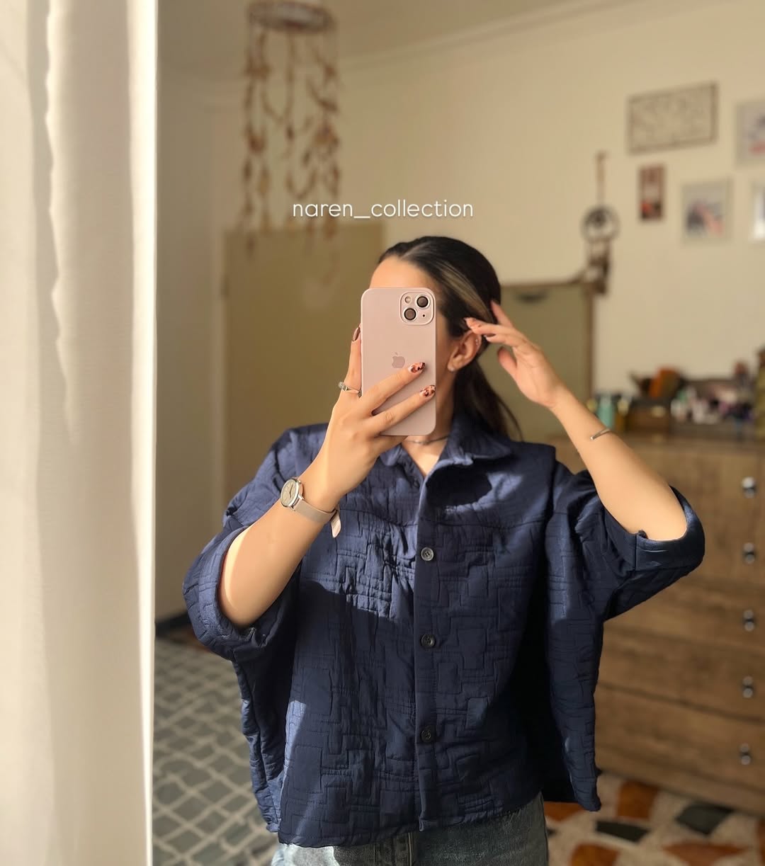 شومیز پاییزه باکسی فریال