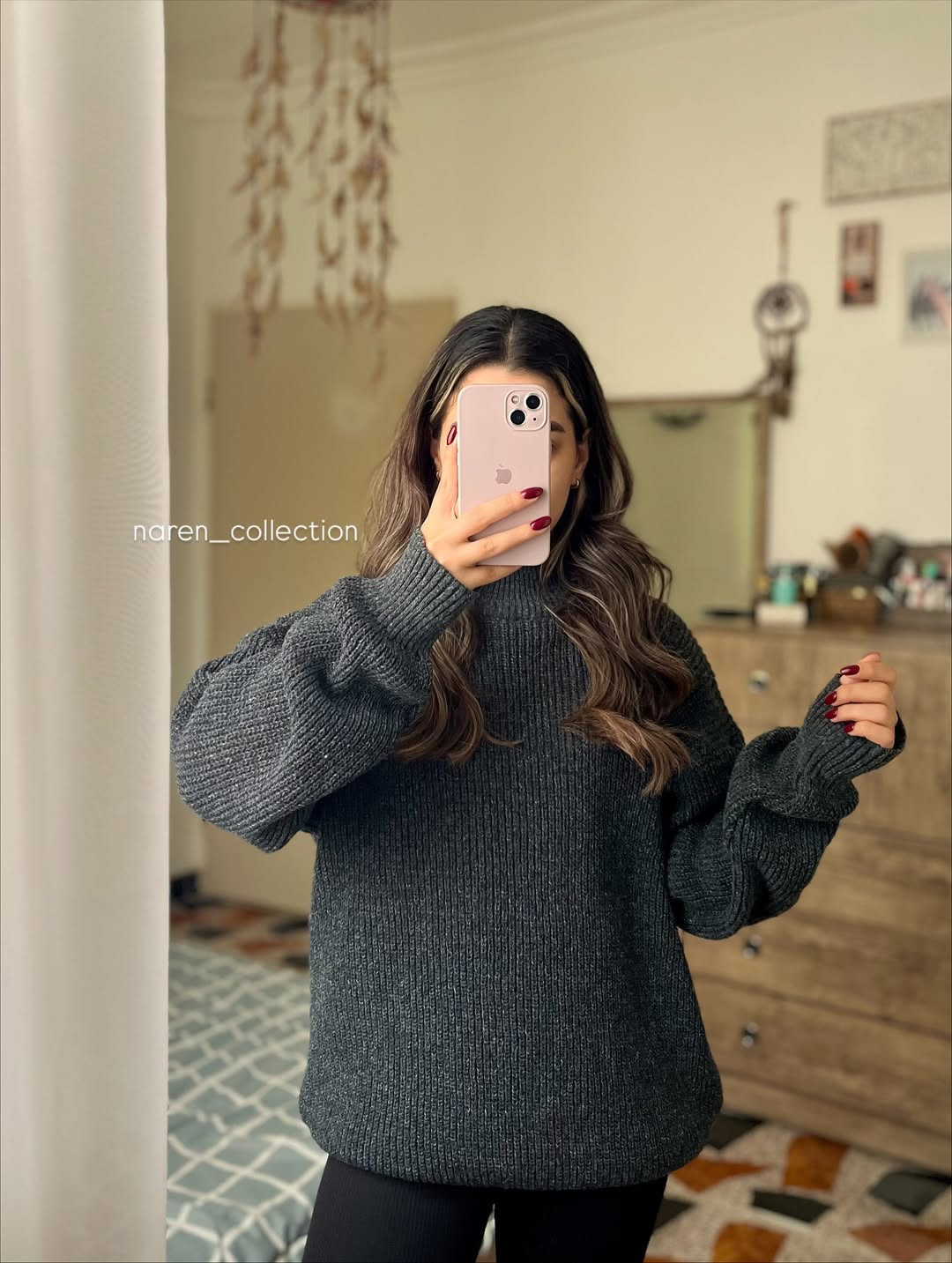 تونیک بافت یقه گرد