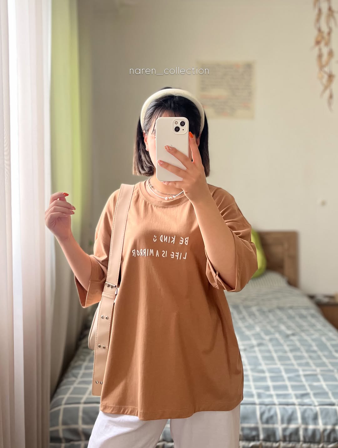تیشرت باکسی لاتین